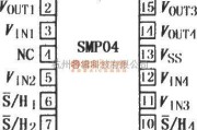 采样保持放大电路中的SMP04 CMOS四采样保持放大器