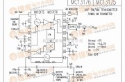 无线接收中的MC13175-76调频接收电路图