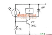 光敏电阻中的光控继电器