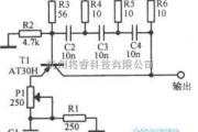 振荡电路中的800Hz单晶体管振荡电路