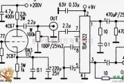 电子管功放中的6n3电子管功放电路图