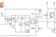 灌溉中的排灌电动机自动保护器电路图二