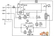定时控制中的定时式自动电饭锅电路图