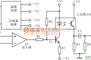 耦合隔离放大电路中的直接光耦合隔离放大电路图