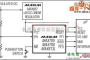 单片机制作中的max705应用电路图