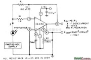 光电电路中的光电二极管电流-电压转换器电路