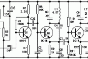 9018三极管组成的无线话筒电路图