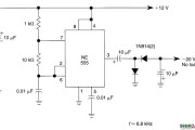 简单负电源的低电流应用电路
