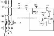 控制电路中的笼型电动机定子电阻降压启动控制电路图