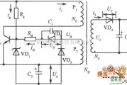 开关稳压电源中的简单的铃扼流式开关稳压电源电路图