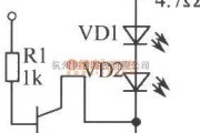 红外线热释遥控中的两只红外发光二极管的驱动电路