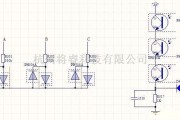 光电电路中的三相缺相报警灯电路