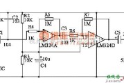专用测量/显示电路中的用四运放LM324制作高灵敏度声音探听器