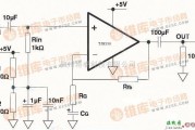 线性放大电路中的TSH330在高速放大电路中的应用电路图