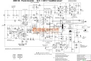 电源电路中的3000VA逆变电源电路