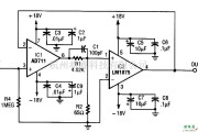 线性放大电路中的10W的反相放大器组合