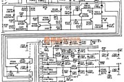 显示器电源中的KEY ECH-14型单色显示器的电源电路图