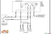 大众（上汽）中的大众喇叭电路图