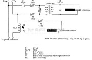 通信电路中的电话记录电路