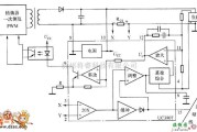 开关稳压电源中的UC3907与外部电路连接的原理框电路图