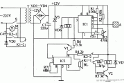 电风扇防触伤控制器电路图