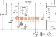 语音电路中的BA4424N FM收音机调谐器电路图