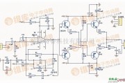 音频电路中的基于IC+射极交叉输出的前级电路图