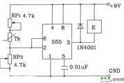 采用温度传感器构成的温度控制电路图