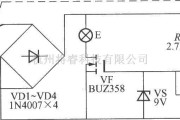 灯光控制中的简易V-MOSFET调光灯电路