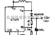 电源电路中的介绍LT1270芯片的应用电路