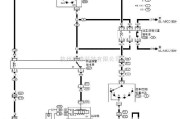 日产中的天籁A33-SC起动系统电路图