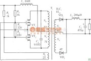 开关稳压电源中的MOSFET共振式直流一直流变换器电路