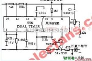 采用556双定时器设计1800Mz单音猝发电路