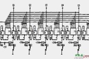 开关电路中的6路互斥开关电路