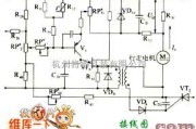 电源电路中的焊车调速电路图