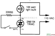 可控硅专项中的简单的双向可控硅电路
