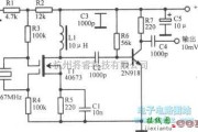 振荡电路中的42.667MHz场效应管振荡电路