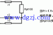 三线温度传感器接线图_三线制pt100接线图