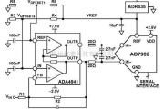 模拟电路中的AD7982差分转换单端信号电路设计