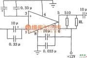 运算放大电路中的F1590单电源具有AGC的宽带单运放电路图