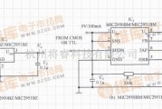 稳压电源中的MIC2950/MIC2951构成的固定输出的稳压电源电路