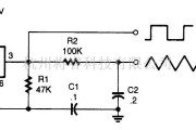 信号产生中的简易三角波形发生器电路