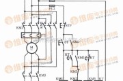 接口电路中的使用中间继电器防飞弧短路的启动电路图