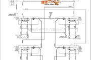 奔驰中的奔驰190E 电动车窗电路图