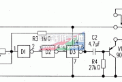 CD4069 CMOS门电路制作助听器