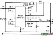 电源电路中的15V／1A远程感应调节器