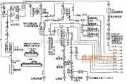 夏利中的夏利2000轿车发动机电路图