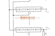 电源电路中的CW137组成的多路集中控制可调集成稳压电源