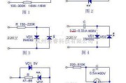 LED电路中的220v led指示灯电路图