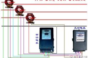 有功电表与无功电表接线图示例